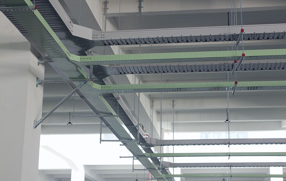 PVC cable trays for electrical installations