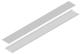 Solid Long Span Cable Tray (Double Side)