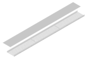 Perforated Long Span Cable Tray (Double Side)