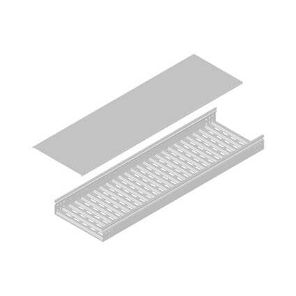 Perforated Corrugated Cable Tray