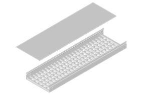 Perforated Corrugated Cable Tray