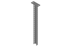 Column with C Type Steel Rail