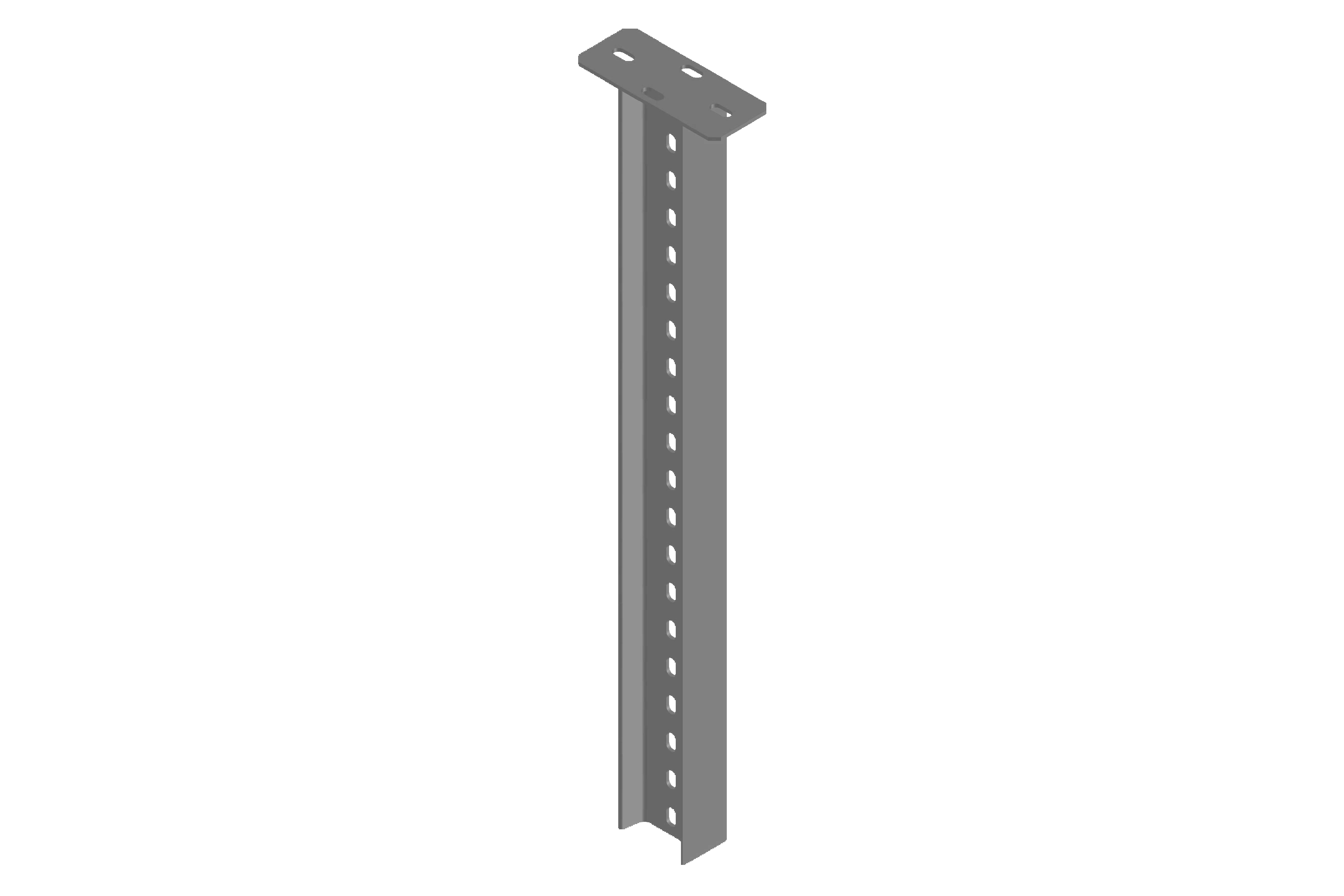 Column with H Type Steel Rail